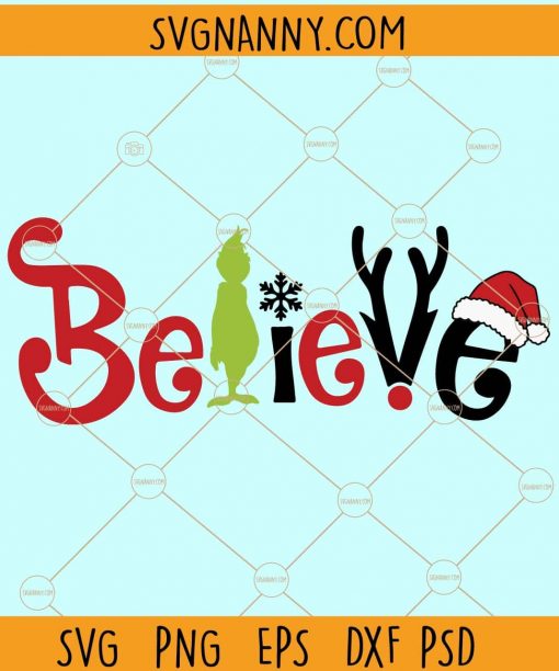  Grinch Believe SVG, Grinch SVG, Believe vertical SVG, free Christmas, believe svg, Christmas SVG, Believe Christmas SVG, Christmas SVG free, let it snow svg files
