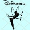 DrinkerBell Svg, Drinkerbell Tinkerbell svg, Drinking Svg, Wine Svg, wine glass svg, Tinkerbell svg, Wine Drinker Bell svg files