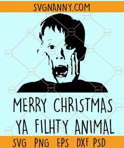 Merry Christmas Ya Filthy Animal SVG, Christmas SVG, Merry Christmas SVG, Funny Christmas SVG, Kevin Home Alone SVG, Kevin Home Alone PNG, Ya Filthy Animal SVG, Christmas SVG, Funny Christmas SVG, Ugly Christmas Sweater SVG, Kevin home alone shirt SVG files