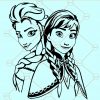 Frozen svg free, Elsa svg free, Disney SVG free, Disney princess svg free, shirt design, Disney anna svg free, Frozen Princess Anna and Elsa SVG  file