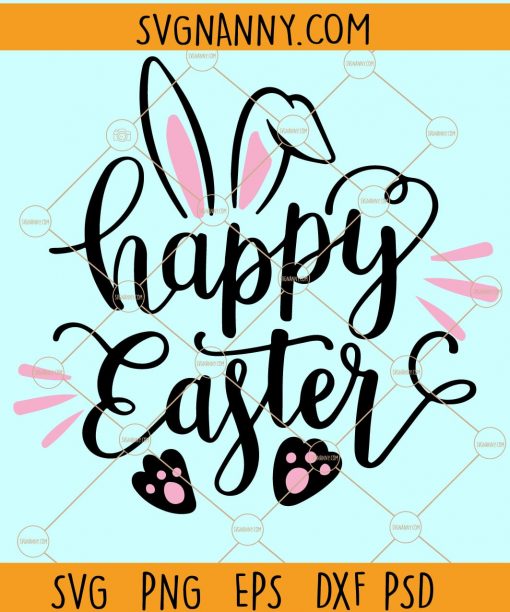 Easter Floral SVG, Easter Wreath SVG, Easter Flowers SVG, Happy Easter SVG, Hoppy Easter SVG, Easter SVG files, Easter Cross SVG, Easter bunny SVG file