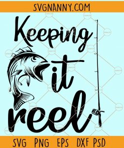 Keeping it reel SVG, fishing shirt svg, Fishing rod svg, fisherman SVG, keep it reel SVG, fishing hook SVG, girl fishing svg, fishing pole svg, fishing svg, fishing svg files, keeping it reel, Weekend Hooker Svg, Bass Fish Svg