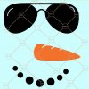 Snowman face SVG free, Snowman face with sunglasses SVG free, Snowman face svg file free, girl snowman face svg free, Snowman face SVG, frosty snowman face svg, Christmas SVG files