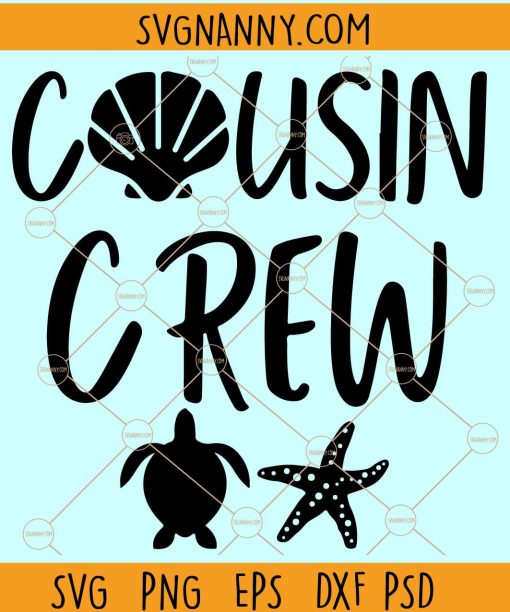 Summer cousin crew svg, palm trees svg, Beach sunglasses svg, cousins trip svg, summer shirt svg, summer svg, summer crew, cousins svg, sea shell svg  files