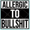 Allergic to bullshit svg