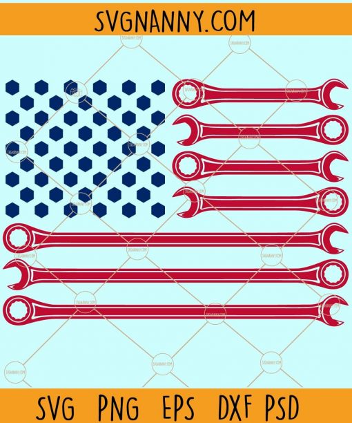 American wrench svg