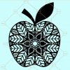 Apple mandala svg