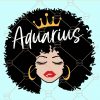 Aquarius queen svg