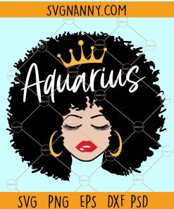 Aquarius queen svg