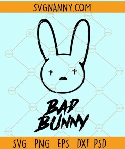 Bad bunny logo svg