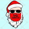 Bad santa svg