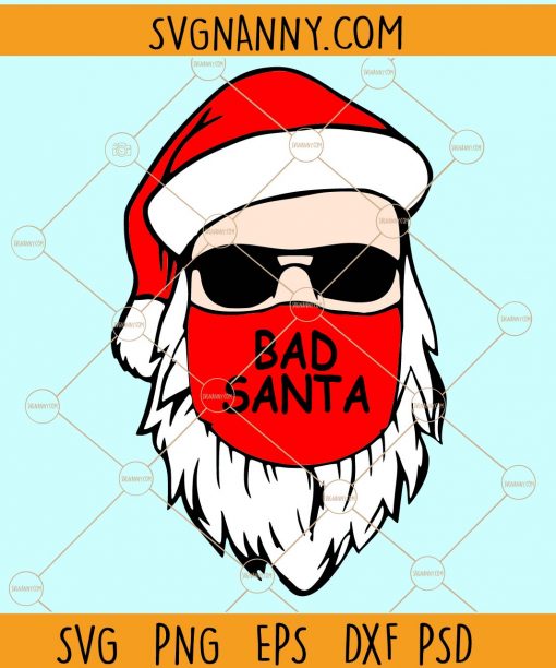 Bad santa svg