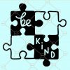 Be kind autism svg