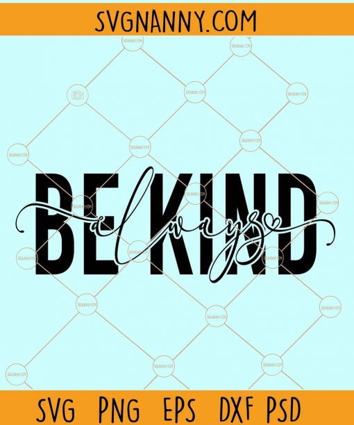 Be kind svg