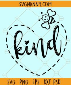 Bee kind svg