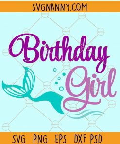 Birthday girl svg