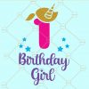 Birthday girl svg