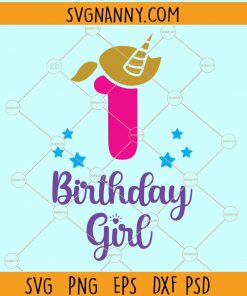 Birthday girl svg