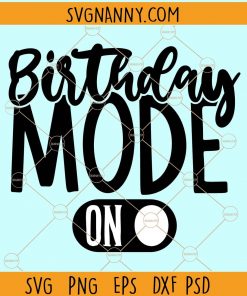 Birthday mode on svg