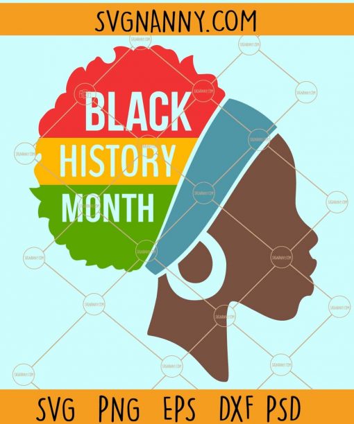 Black history month svg