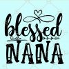 Blessed nana svg