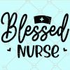 Blessed nurse svg