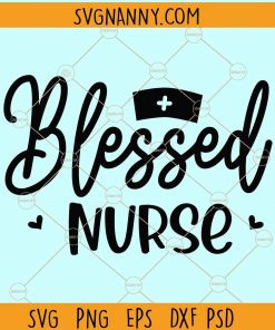 Blessed nurse svg