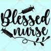 Blessed nurse svg