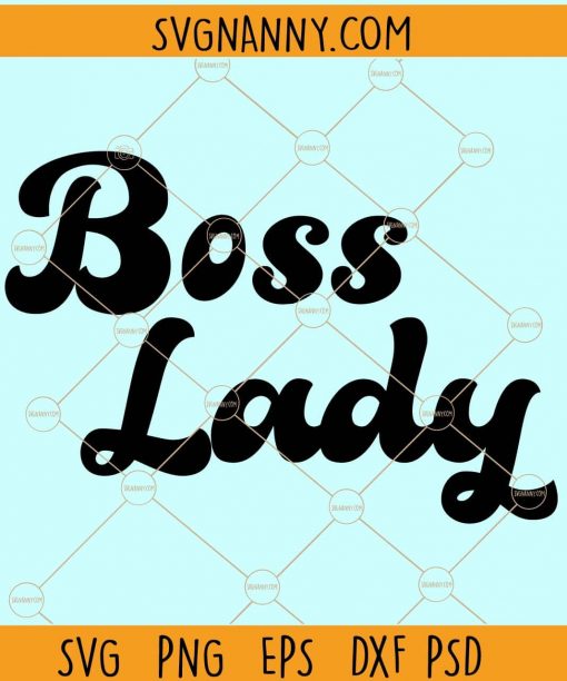 Boss lady svg