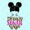 Brown sugar babe svg