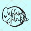 Caffeine junkie svg