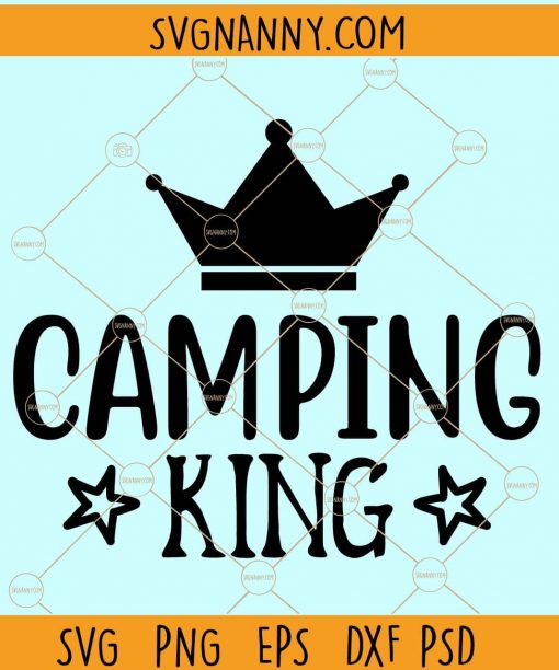 Camp king svg