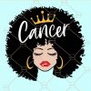 Cancer queen svg