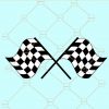 Checkered racing flag svg