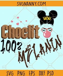 Choclit 100% melanin svg