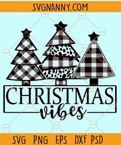 Christmas vibes svg