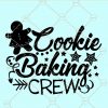 Cookie baking crew svg