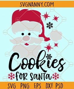 Cookies for santa svg