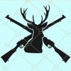 Deer and gun svg