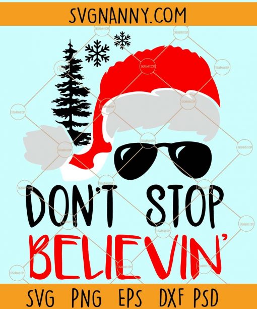 Dont stop believin' svg