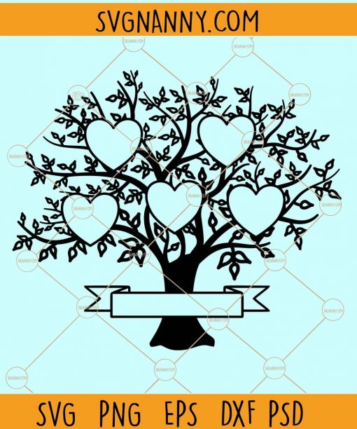 Family tree svg