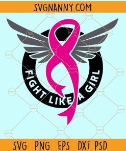 Fight like a girl svg