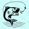 Fishing pole svg