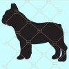 French bulldog svg