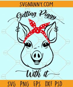 Getting piggy with it svg