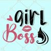 Girl boss svg