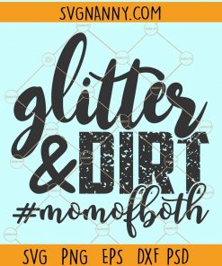 Glitter and dirt svg