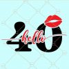 Hello 40 svg