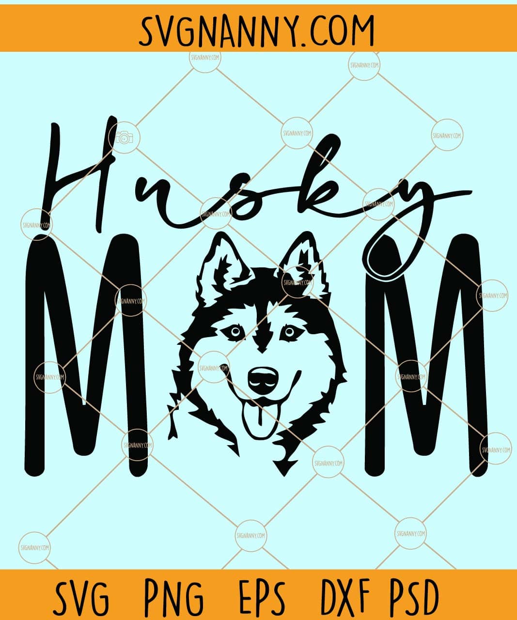 Digital Husky Mom Svg Huskies Svg Files For Commercial Use Star Husky