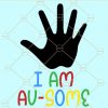 I am au-some svg